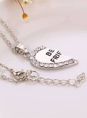 极速tter Necklace Fashion Couple NecklacKe Men Friendship Je