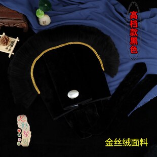 新品戏曲戏剧老生巾 鸭尾巾 员外帽许仙巾书生帽掌U柜帽子贫生巾