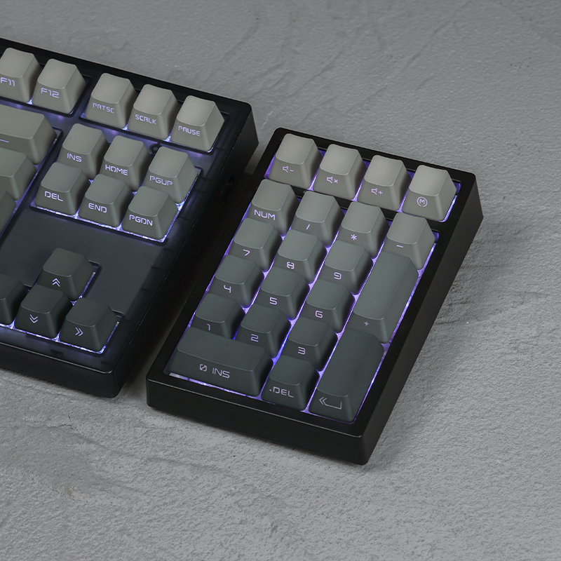 极速凯酷K21三模pad键盘套件笔记本电脑无线蓝牙数字键Z盘会计哈