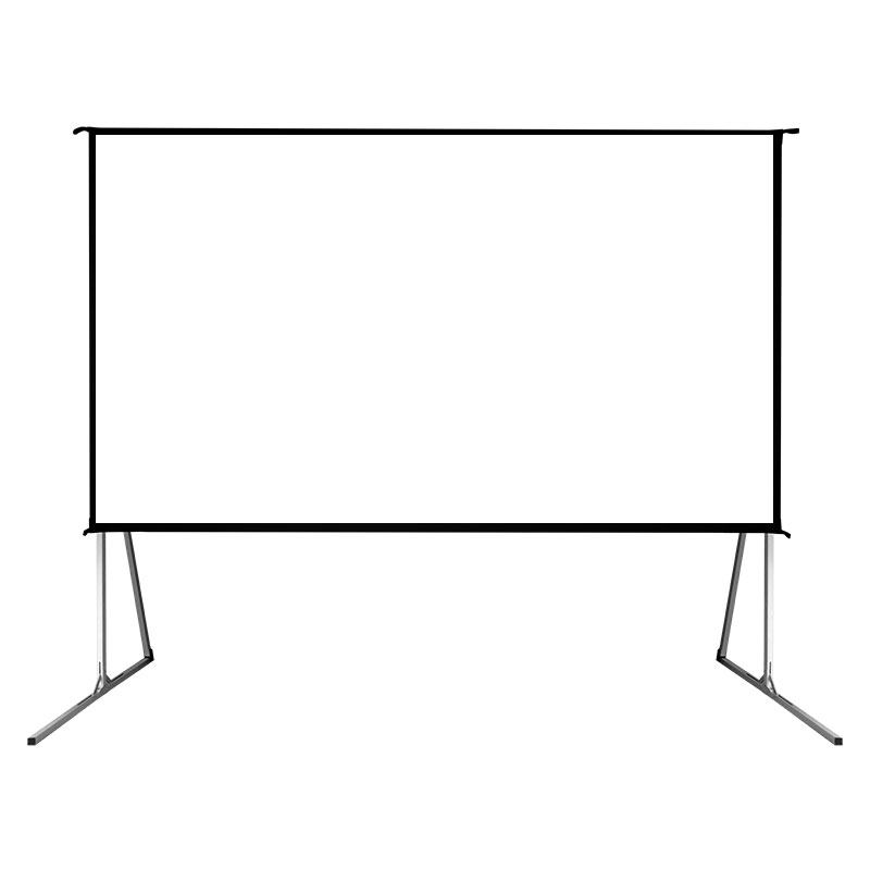 新品户外投影幕布120寸150v寸200寸300寸便携式快速折叠电影幕布