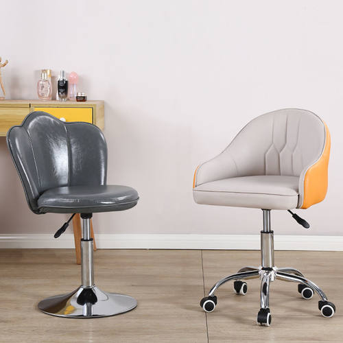 新品电脑椅家用靠背可爱r吧台椅转椅升降椅滑轮化妆椅办公椅学生