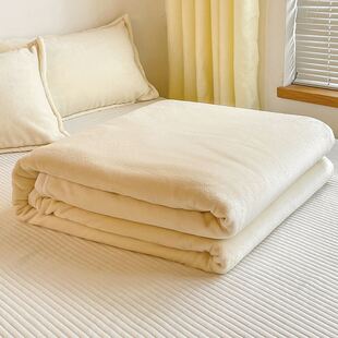 coral blanket Solidd 110 Plain fleece 新品