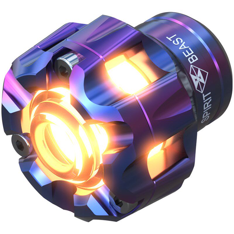 极速机车改装鬼火电动滑板车地平线前叉杯适用极客飒W155防摔杯