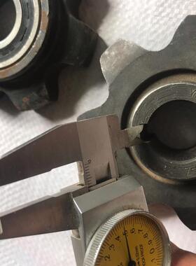 极速春雨巨明英虎玉p米收割机38A链条7齿拨禾链轮齿轮