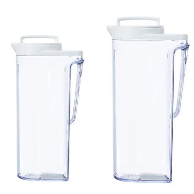 极速Doublde-Handle Water Pitcher Fridge Jug Large Capacity