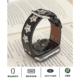 壳里斯iwatch表带S10暗黑朋克铆钉星星金属皮革S8小众新款 s9适用SE苹果Applewatch手表高级感S7女款 Ultra秋冬