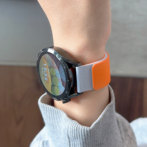 适用iwatch表带S11拼色硅胶磁吸