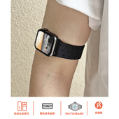 壳里斯iwatch臂带s10表带魔术贴运动尼龙健身GT5适用22mm苹果applewatch华为GT6手表GT3小米S4小众 watch4pro