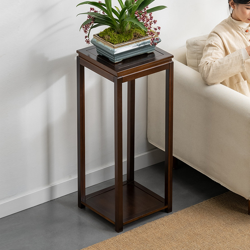 实木花架子客厅落地式置物架阳台装饰布置多肉花盆摆放架多层盆景