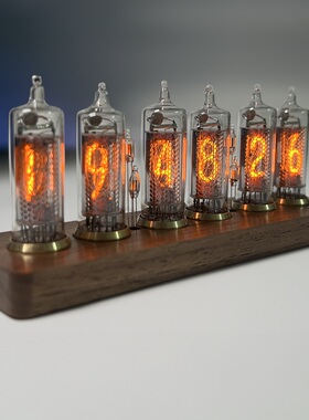 前苏联IN16辉光辉光管时钟感应开 关辉光灯迷你型真空管真辉光