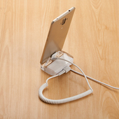 手机防盗器展示架手机体验台防盗报警器多路一拖八报警主机防盗线