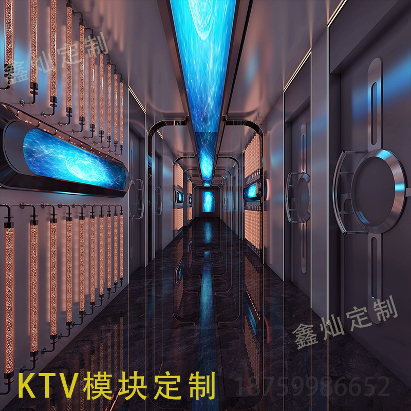 KTV金属模块定制不锈钢异形造型