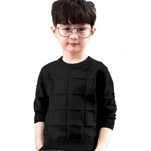 男童毛衣2022春秋薄款男童针织衫套头打底衫长袖上衣男孩线衫毛衣