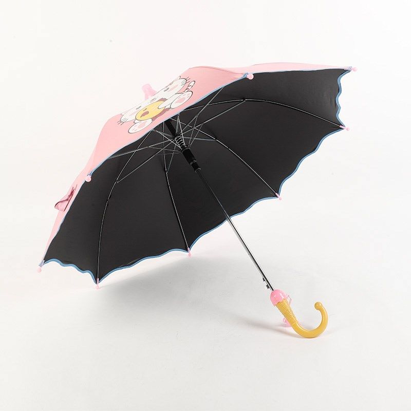 防水套粉色猫咪小学生公主大号儿童雨伞卡男女孩幼儿园自动遮阳伞,居家日用,伞,淘宝优惠券,粉丝福利购,淘宝优惠卷