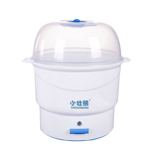 小壮熊婴儿奶瓶消毒器自动高温蒸汽快速杀菌大容量家用不锈钢锅柜