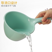 创意家用厨房塑料水瓢长柄塑料水勺儿童洗澡沐浴洗头杯水漂水舀子