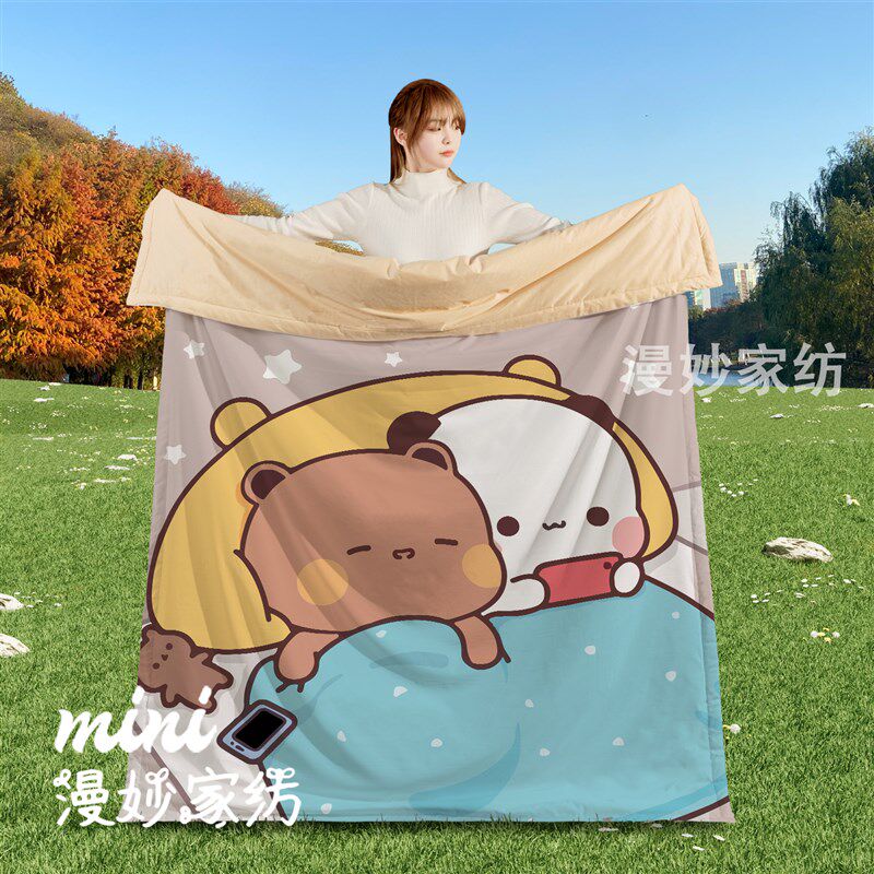 一二布布卡通被子儿童夏凉被幼儿园午睡全棉空调被学生宿舍单人被,床上用品,化纤被,淘宝优惠券,粉丝福利购,淘宝优惠卷