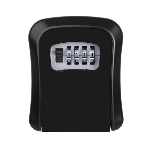 装修钥匙密码盒工地猫眼钥匙盒民宿大门壁挂式收纳密码锁金属防盗