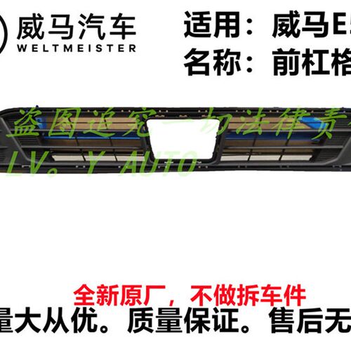威马新能源EX5E5W6EX5-Z前杠格栅蜂窝网通风网进气网全新