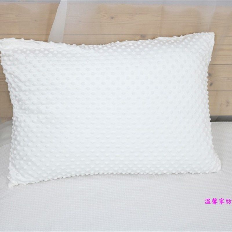 秋冬保暖 柔软 豆豆绒儿童 单人枕套枕袋30*50/48*74