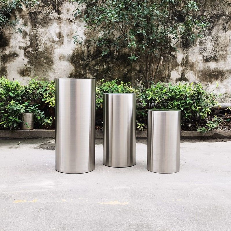 不锈钢圆柱 展架 圆形柱子 拉丝圆柱 茶几脚 女鞋陈列 饰品摆台,商业/办公家具,展示柜/陈列柜/展示架/货柜,淘宝优惠券,粉丝福利购,淘宝优惠卷