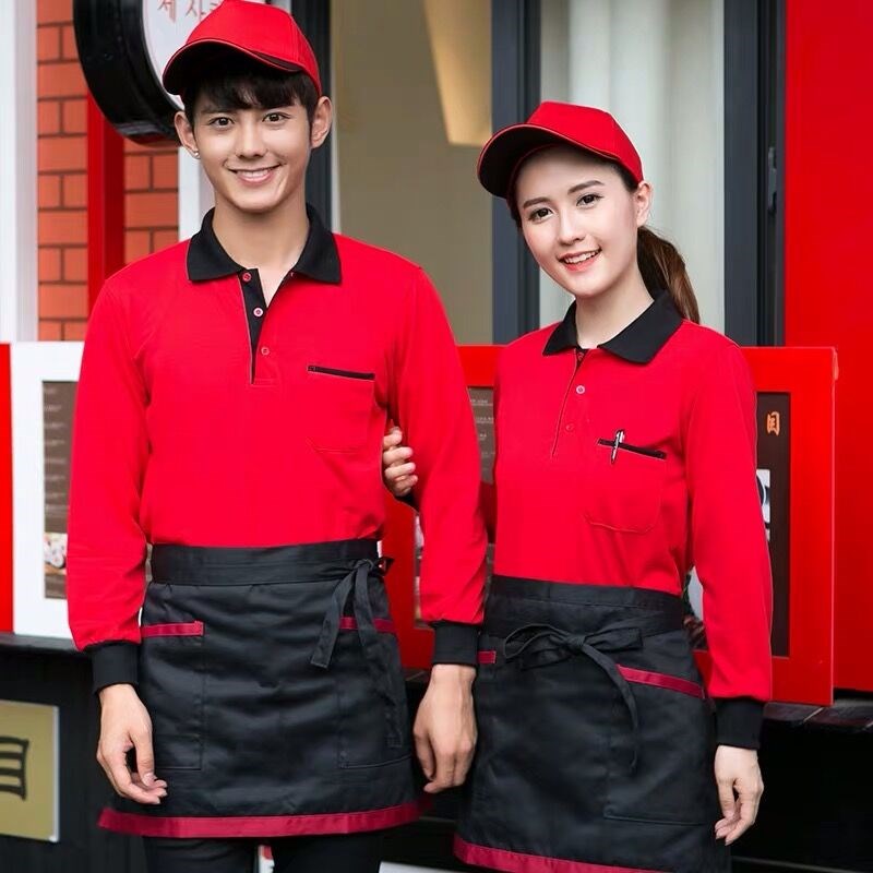 工作服T恤定制POLO衫文化广告衫定做翻领长袖工装冬季印logo男女