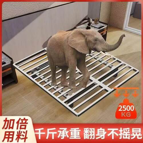 悬浮床简约无床头床架子排骨架家用单人双人排骨架超加厚钢架床架