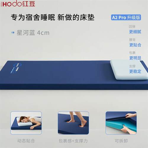 红豆记忆床垫学生宿舍床垫单人租房寝室褥垫专用学生榻榻米软垫