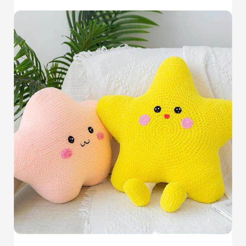 星星云朵大抱枕手工diy材