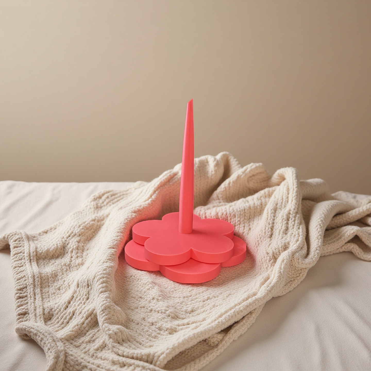 会转动的毛线轴可转动编织绕线轴收纳神器织围巾手工线固定转动轴