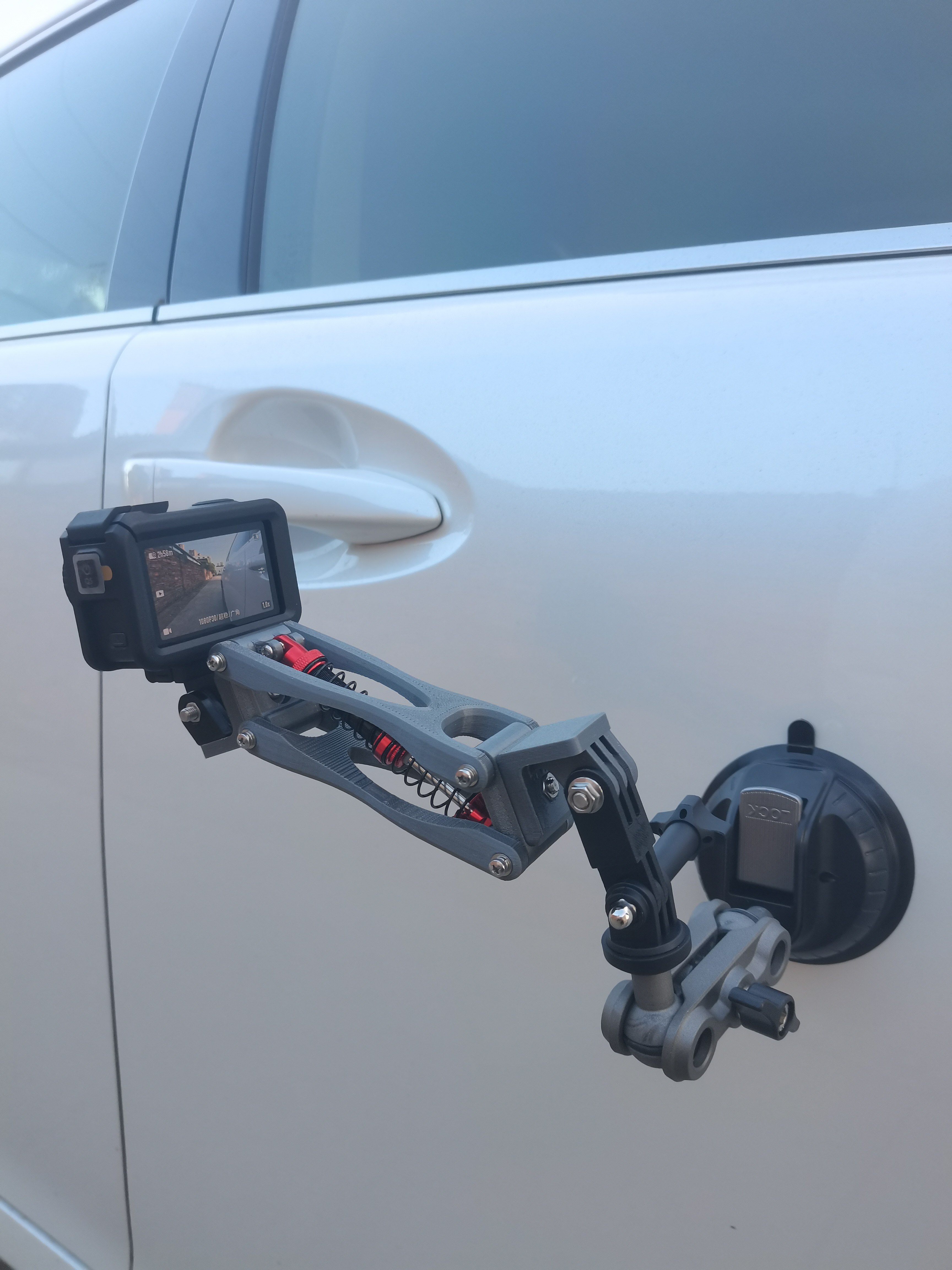 大疆action/Gopro/360影石/pocket3碳纤维复合材料Z轴微减震臂,3C数码配件,运动相机支架,淘宝优惠券,粉丝福利购,淘宝优惠卷