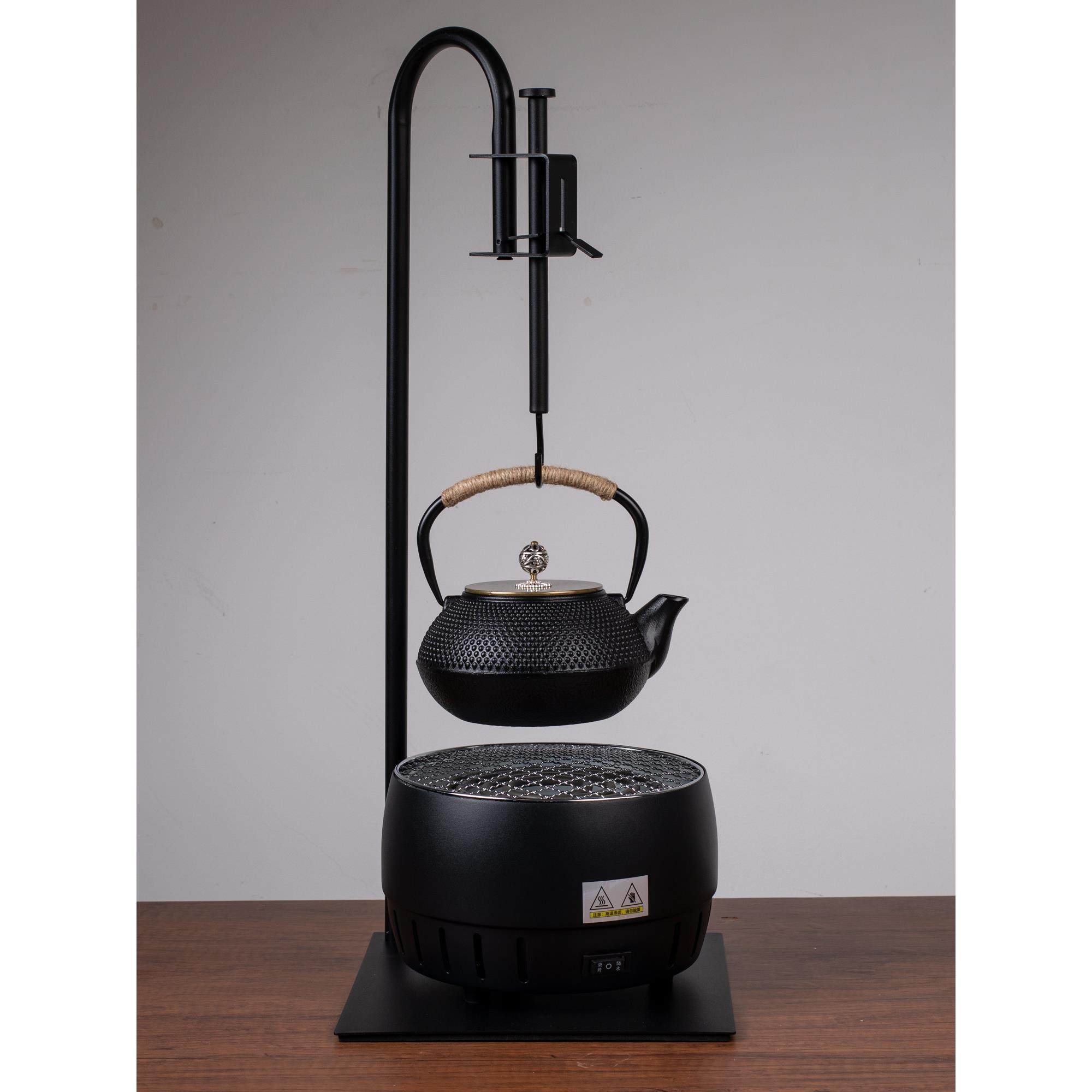 围炉煮茶悬挂式吊壶电热烧水壶铁壶自在钩电热炉烧炭炉玻璃煮茶壶,餐饮具,煮茶炉,淘宝优惠券,粉丝福利购,淘宝优惠卷