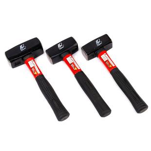 多功能石工锤1000 2000G大锤子铁锤四方榔头方头重型砸墙锤工具