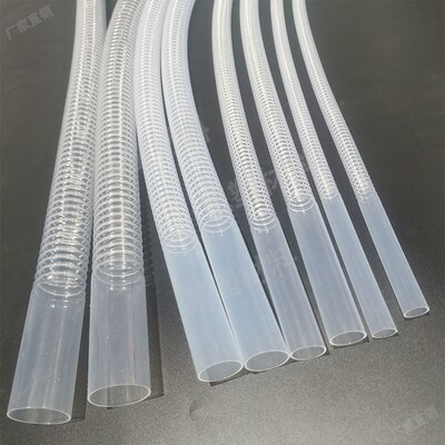 特氟龙PFA波纹管 高透明耐腐蚀 加厚型高温四氟软管3/4 1寸英制管