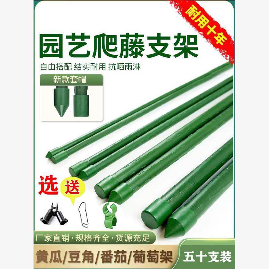 架杆种菜家用庭院豆角架黄瓜架绿植爬藤架户外花架种菜葡萄架钢管图片