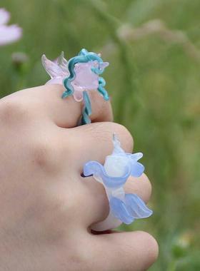 小马宝莉琉璃戒指周边碧