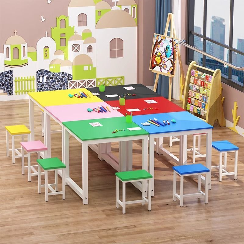 小学生绘画桌幼儿园课桌