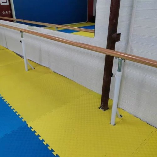 舞蹈把杆地面固定式专业跳舞练功杆家用基本功压腿杆老人扶手