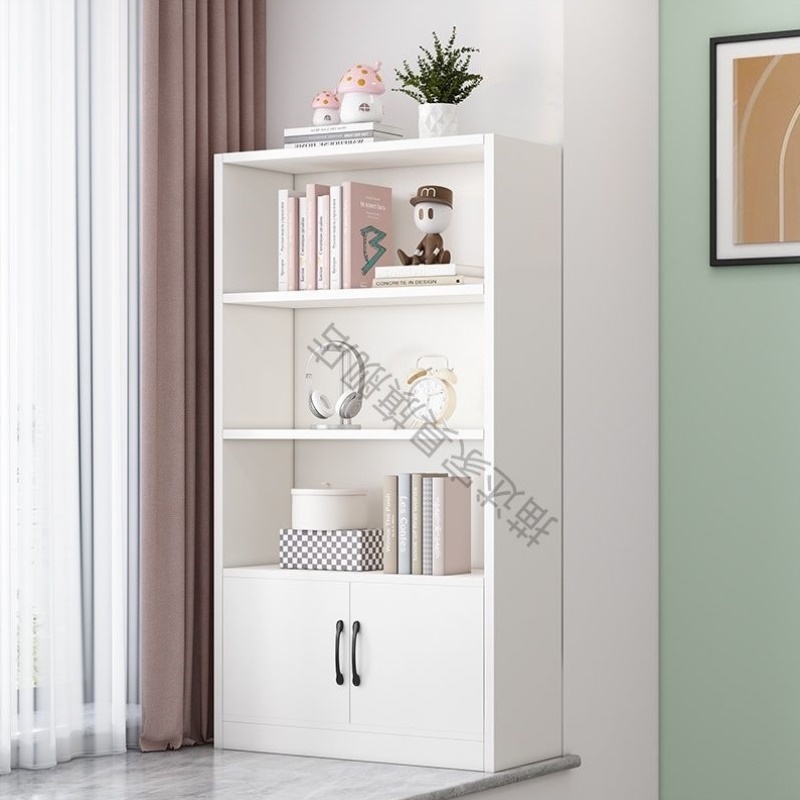 实木书架落地置物架家用书柜客厅飘窗柜儿童柜子储物柜收纳置物架