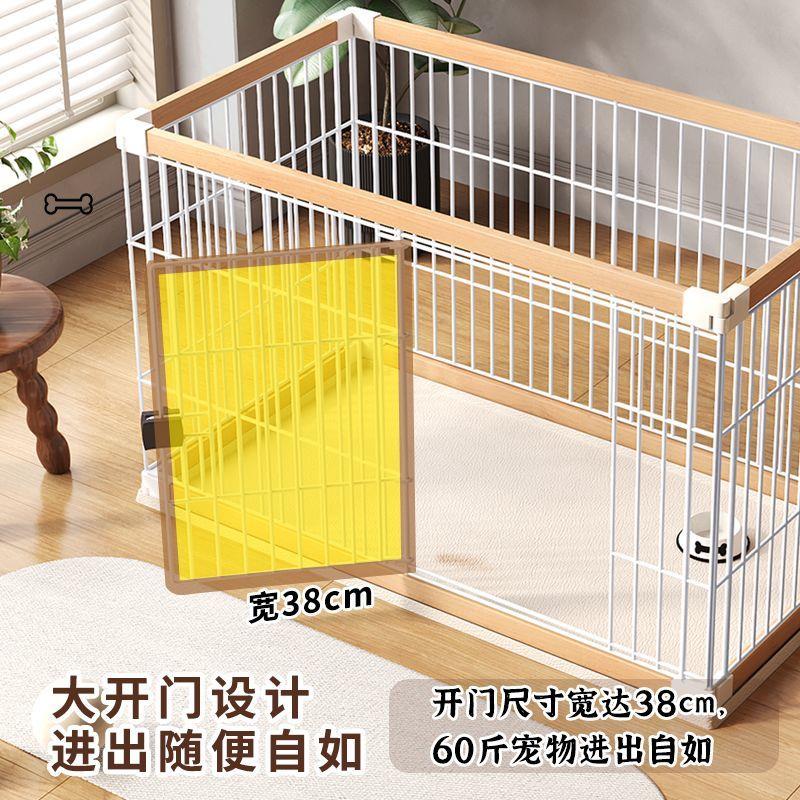 狗围栏木质狗栅栏可拆卸