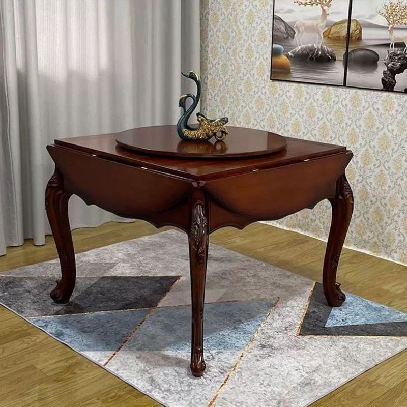 麻将桌子全自动新款电动多功能折叠圆桌餐桌两用带椅子欧式麻将机