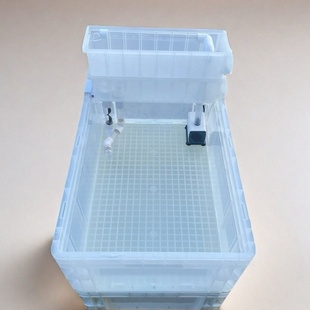 大尺寸透明周转箱滴流过滤龟缸养龟养鱼整理箱diy发色乌龟养殖箱