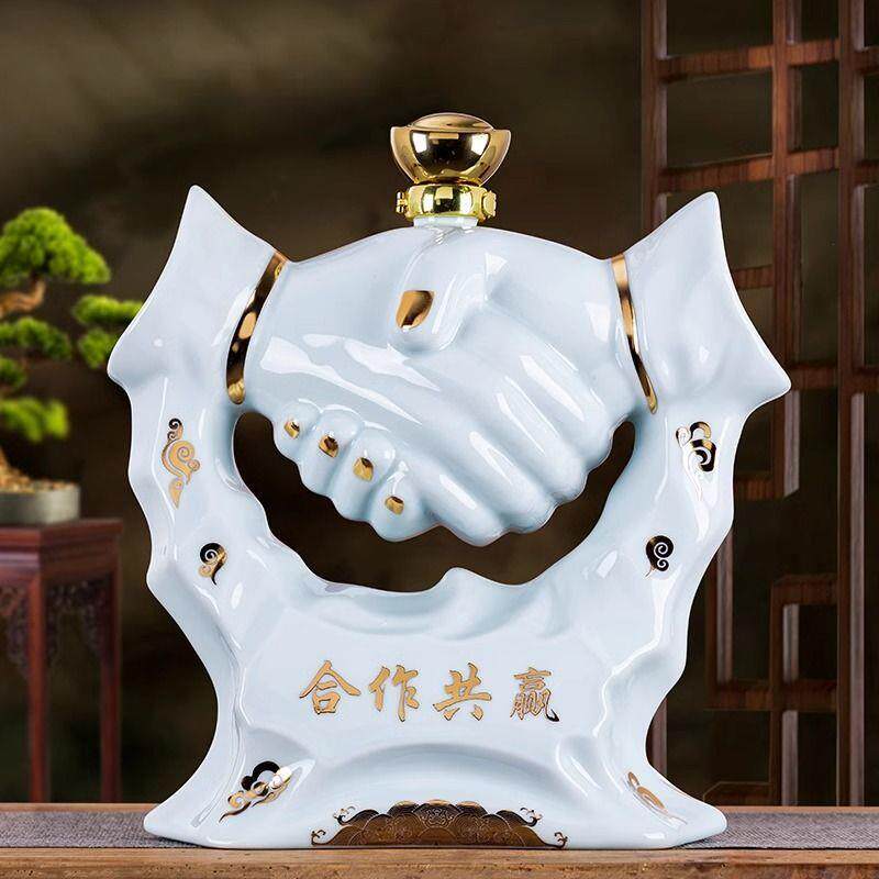 酒瓶景德镇陶瓷泡酒坛子5
