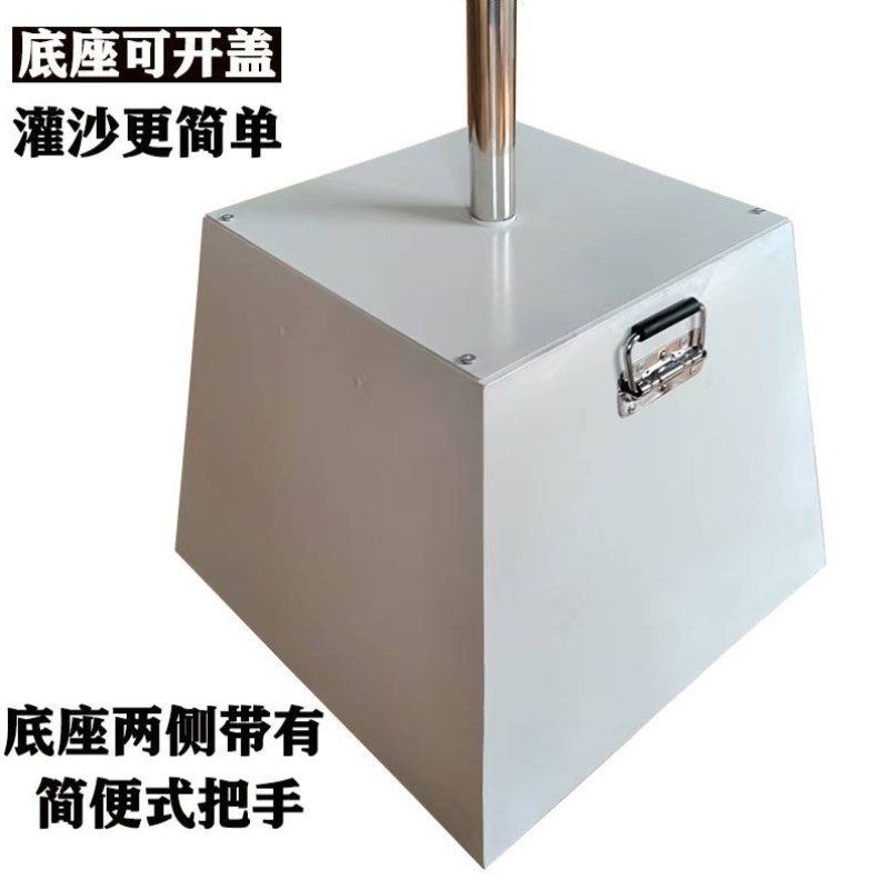 户外不锈钢旗杆道旗户外宣传双面刀旗彩旗4米5米伸缩注沙广告旗帜