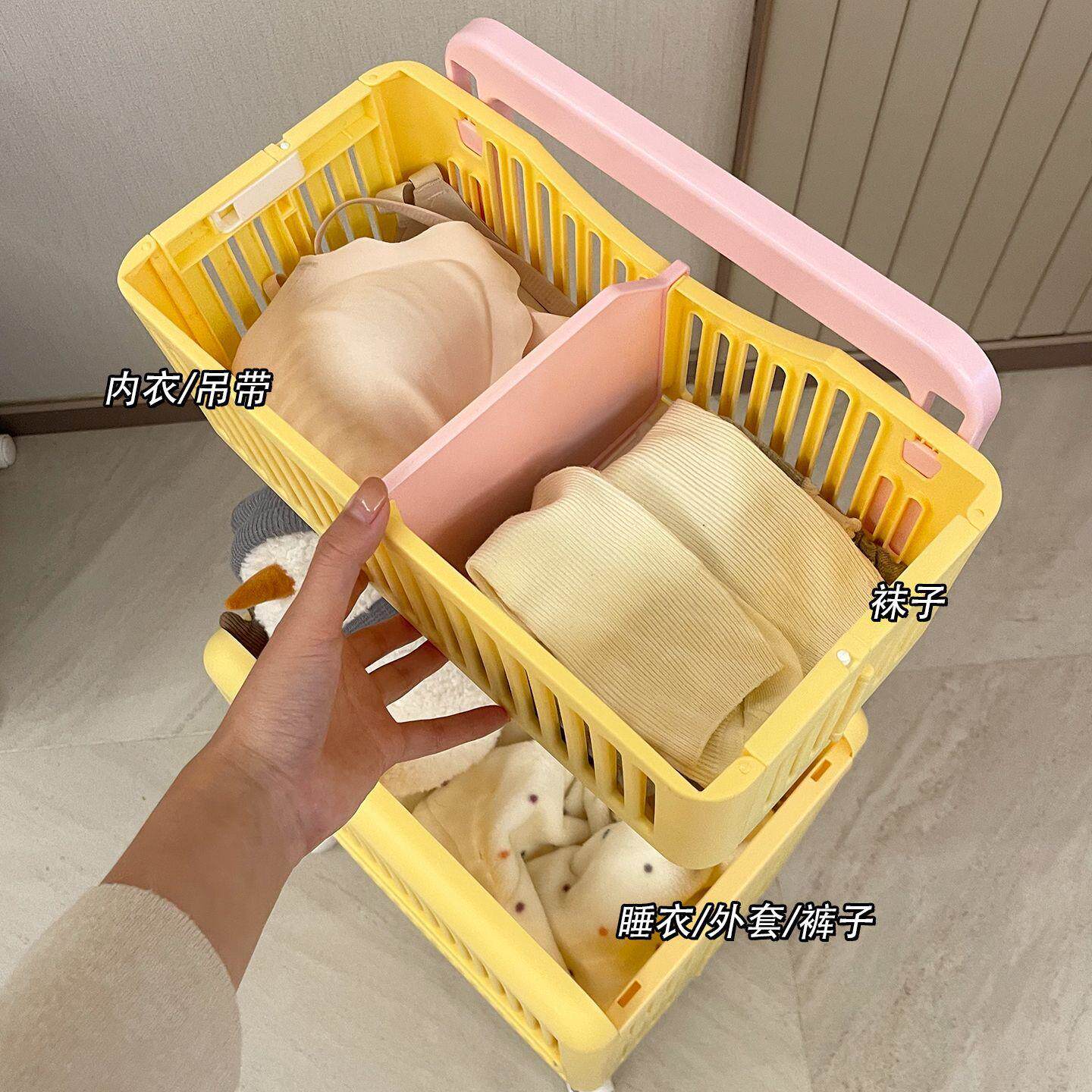 可折叠脏衣篮多层分格大