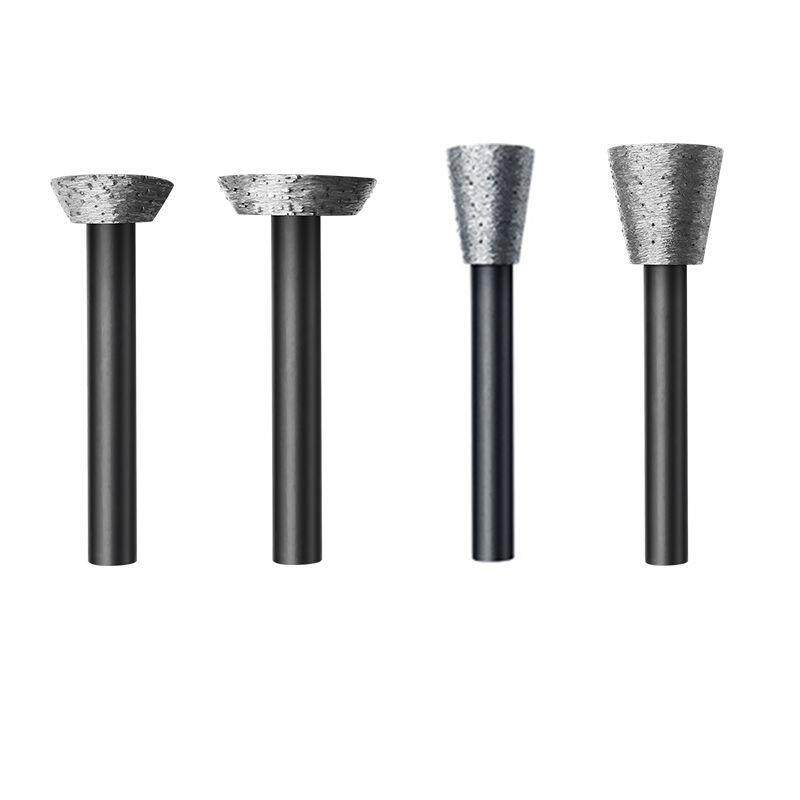 金刚石石碑刻字磨头石材雕刻刀头电磨玉石刀头大理石浮雕墓碑刻字