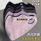冬季 高颜值保暖口罩女2025新款 加厚户外骑行脸罩滑雪防风防寒面罩