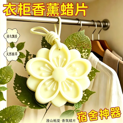 衣柜香薰蜡片男女宿舍淡香持久