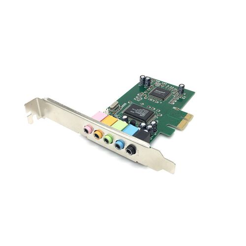 PCIE声卡5.1声道声卡CMI8738芯片pci-e5.1立体声效音频卡黑板