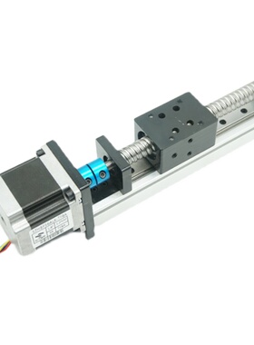 SGX/CBX直线滚珠丝杆导轨滑台带滑块模组配42/57/60步进电机现货